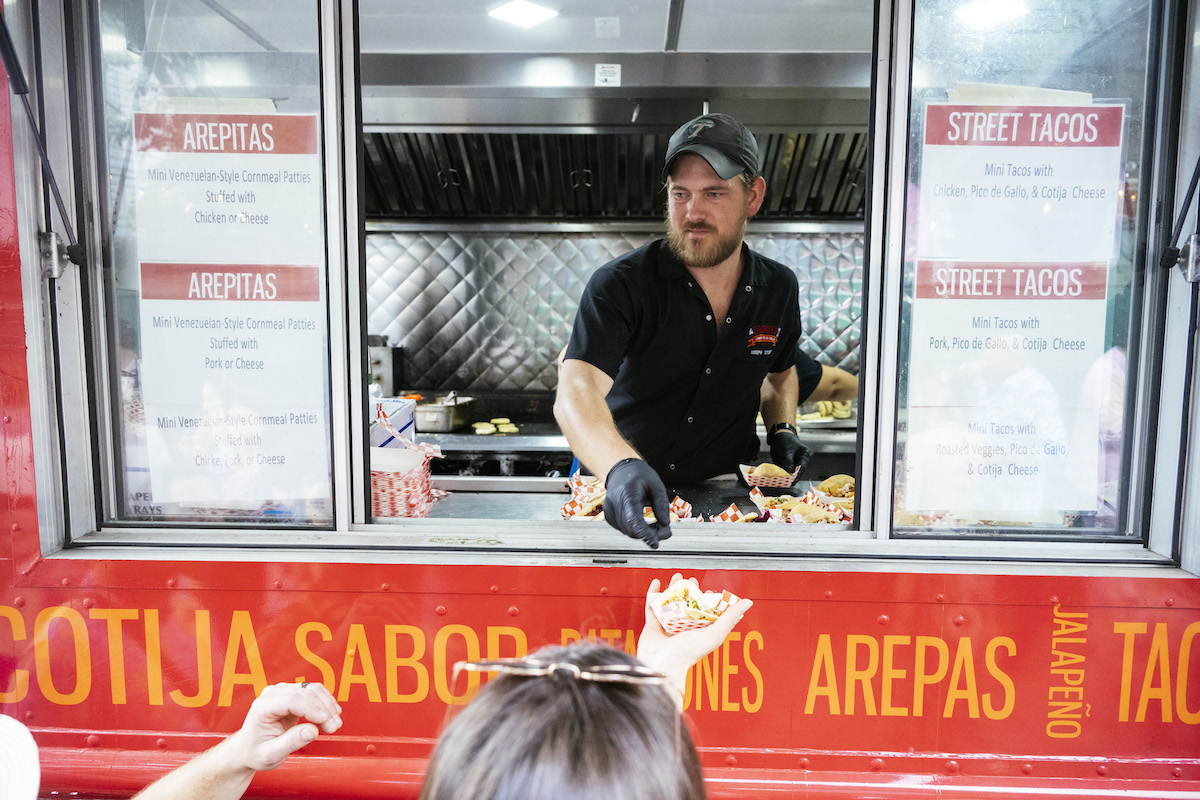 wedding food truck rental