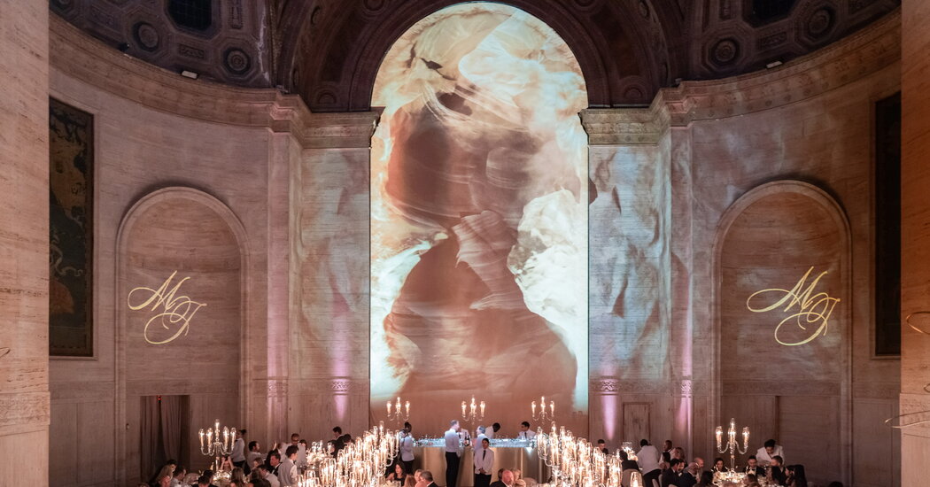 With Video Mapping, Destination Weddings Can Happen Anywhere