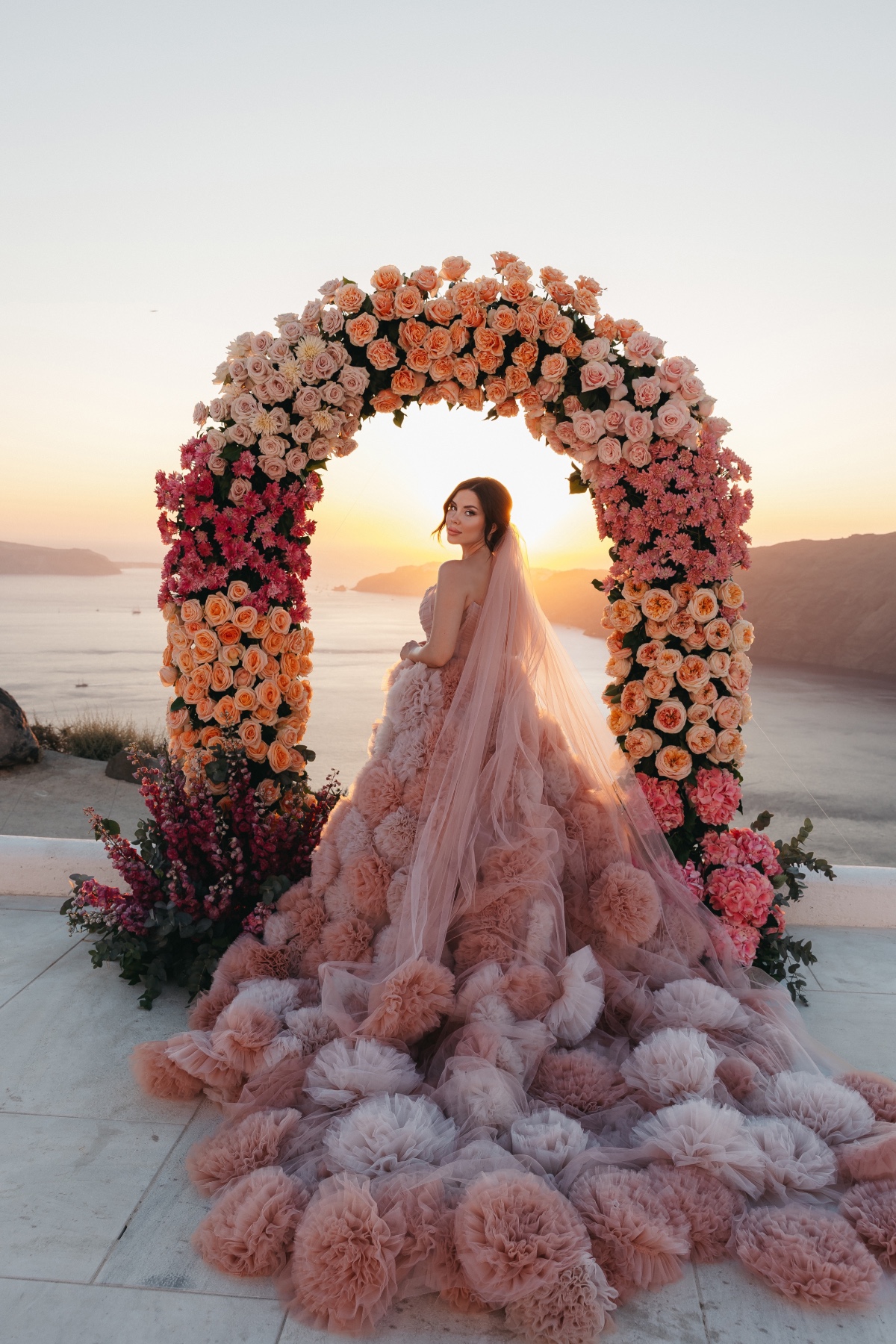 Pink Wedding Dress