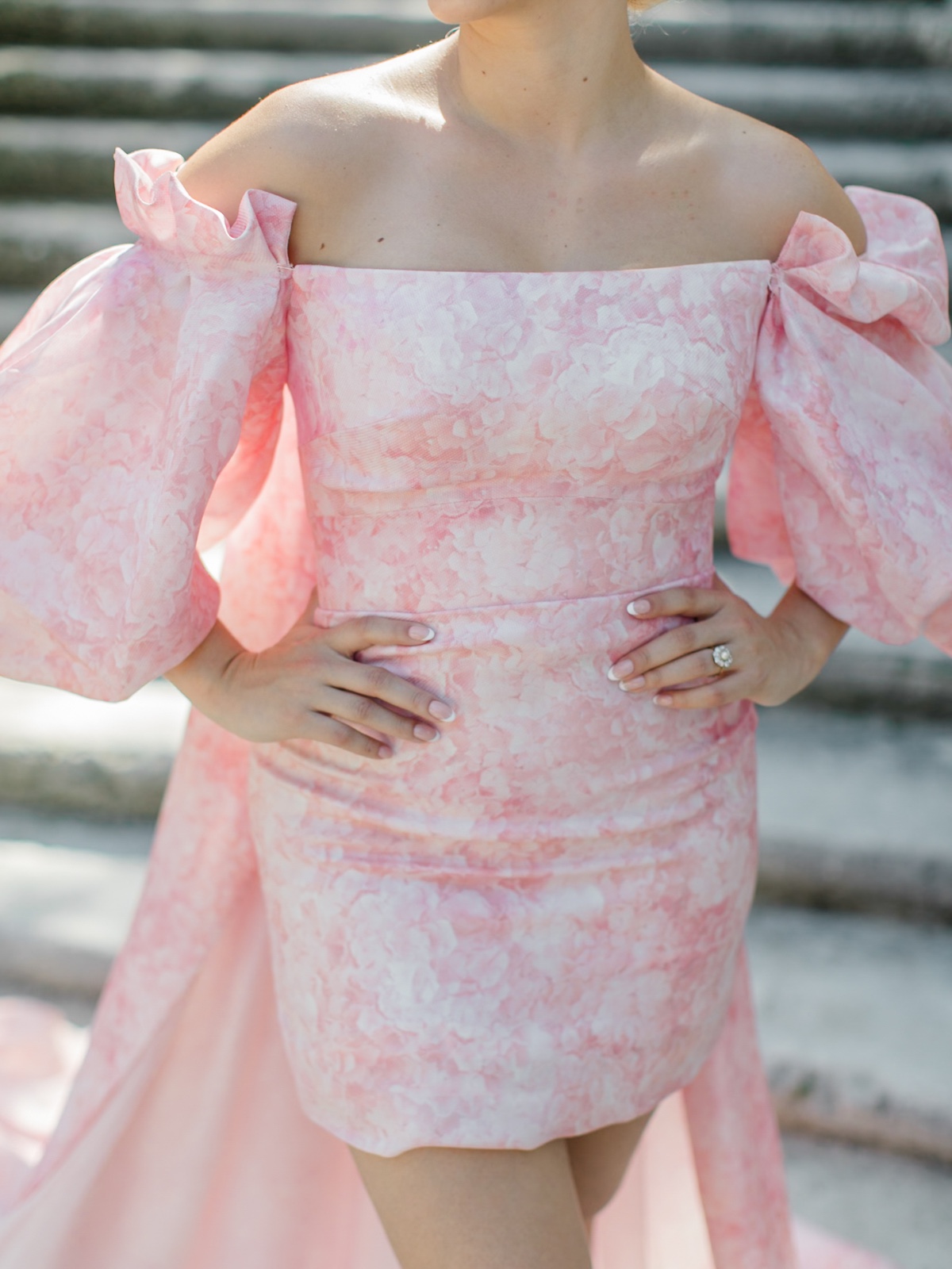 Pink Wedding Dress