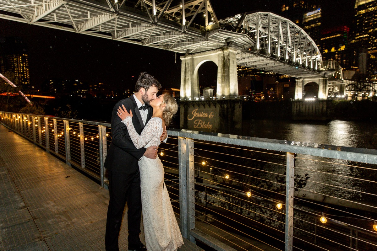 custom projections for wedding