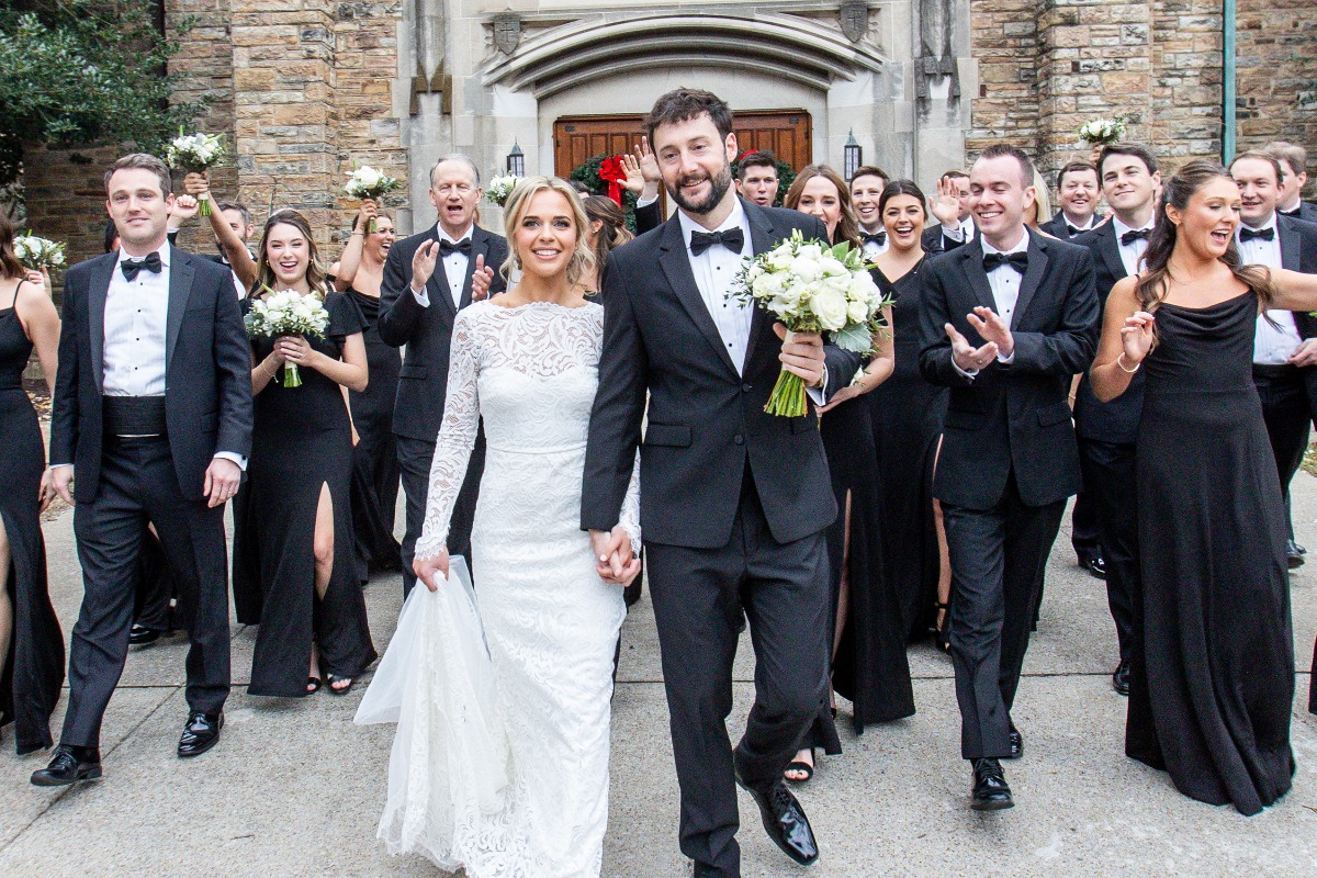 black dress code for wedding