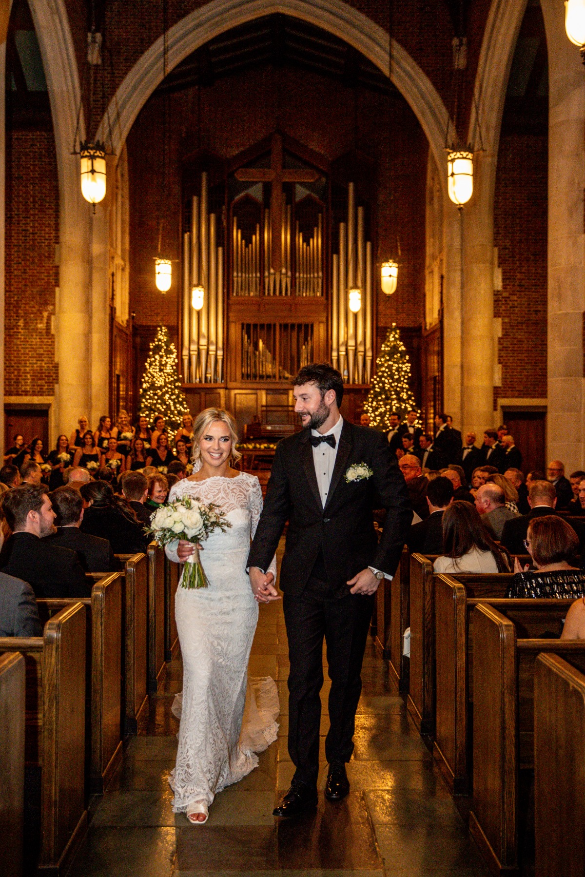 cathedral wedding ceremony