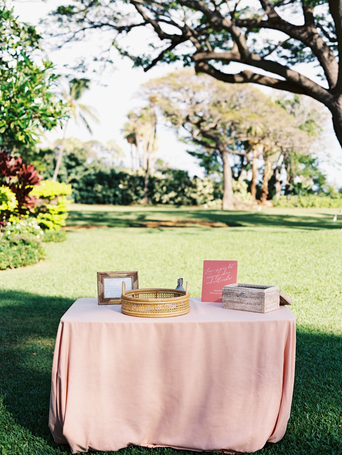 rattan wedding card baskets