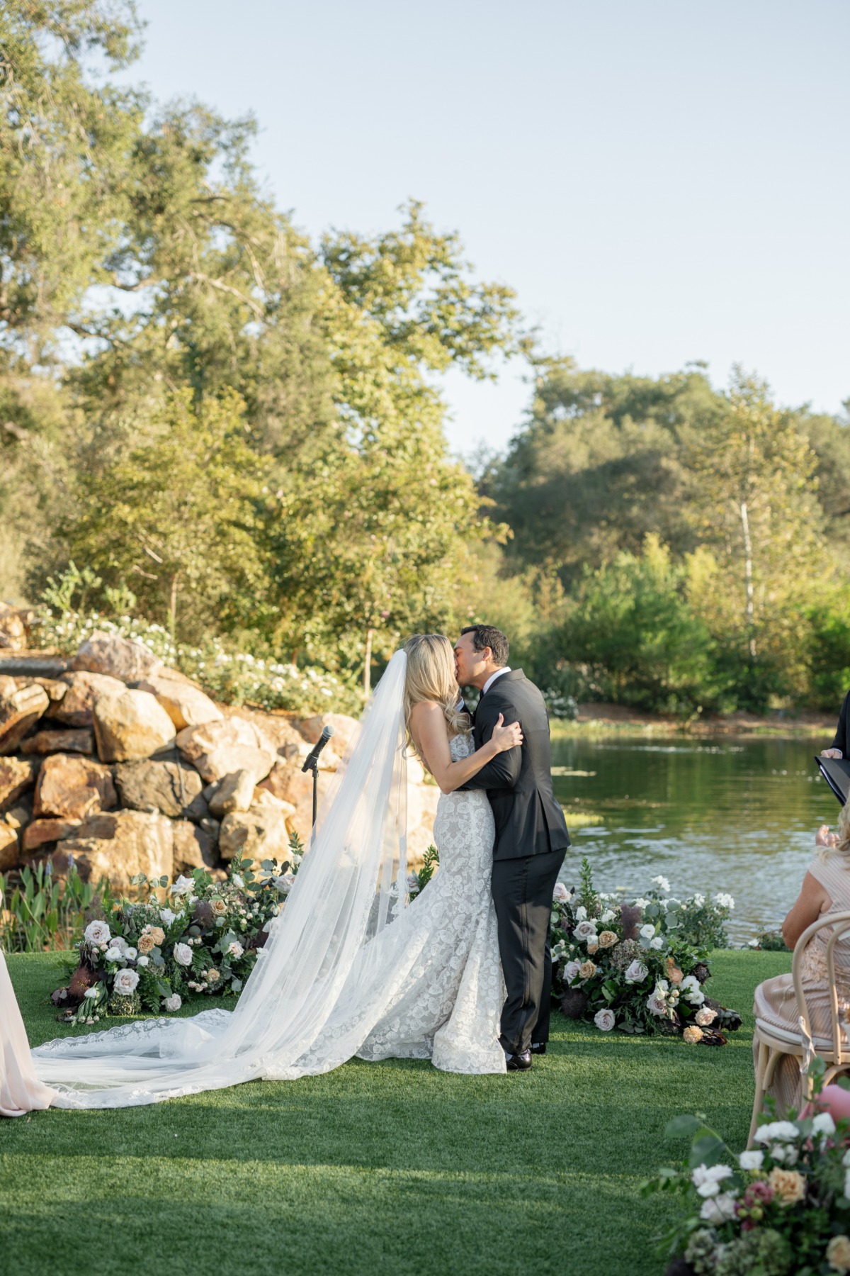 lakefront wedding inspiration