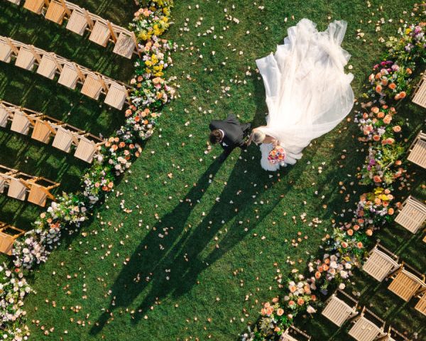 Blossoms by the Shore: A Romantic Oceanfront Ceremony at the Dunes Golf & Beach Club