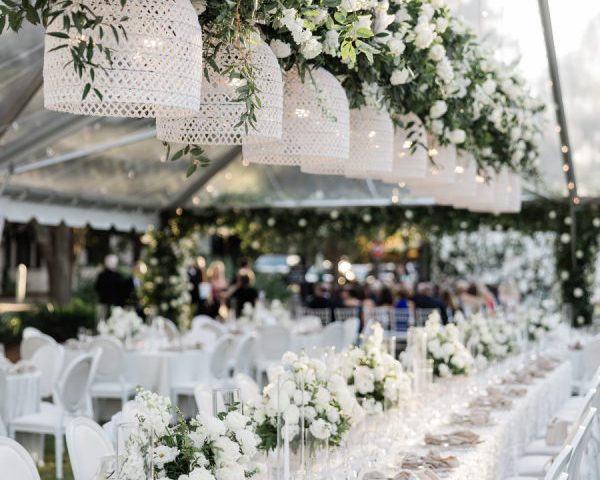 Elegant White Coastal Wedding at Rosemary Beach