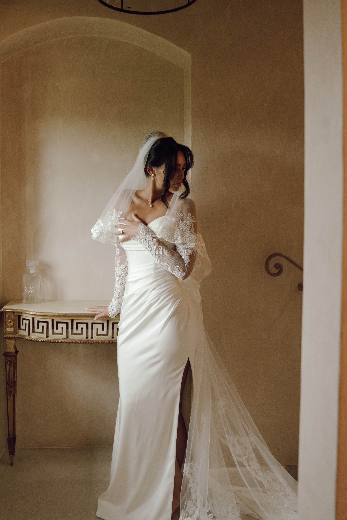 90s inspired wedding dress