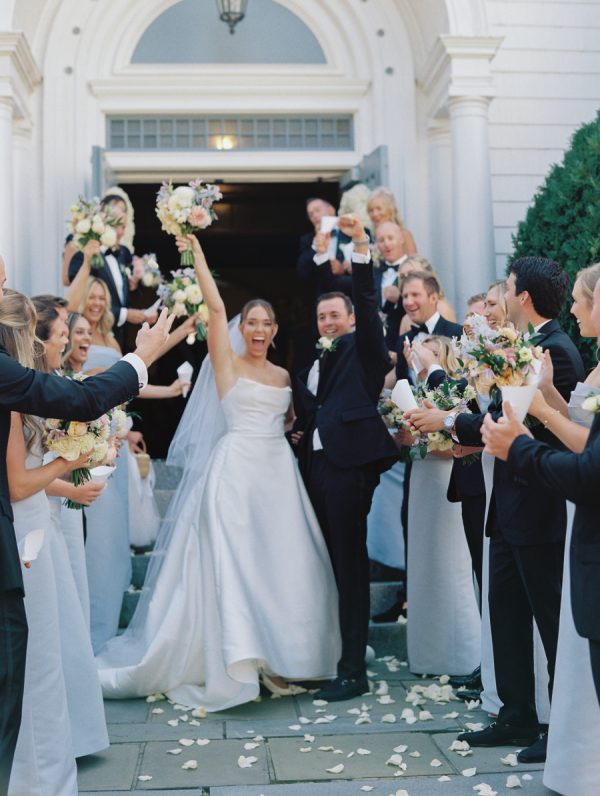 A Blossoming Coastal Garden Party Wedding on Martha’s Vineyard at Daniel Fisher House