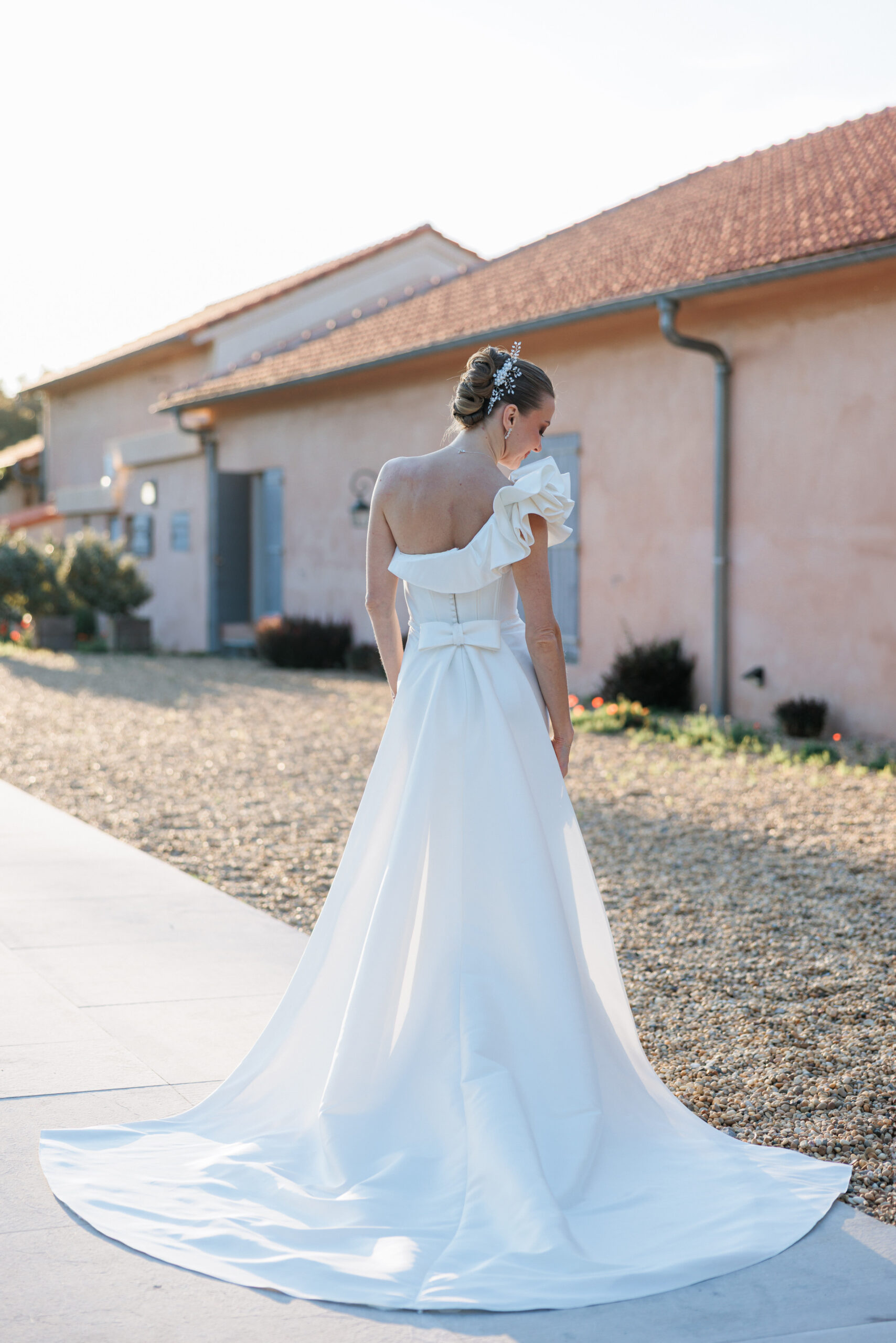 Poolside Welcome Dinner Modern Wedding