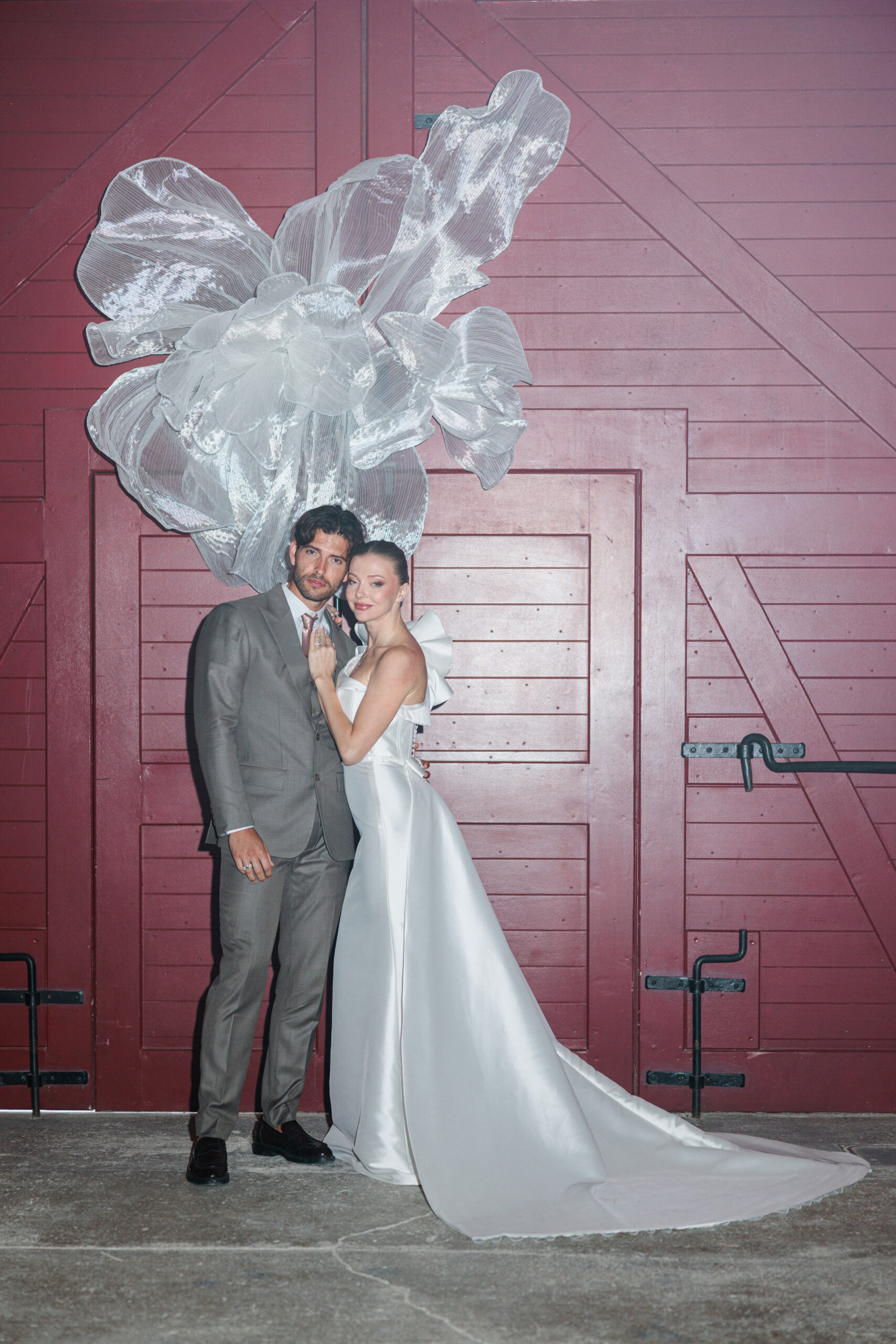 Poolside Welcome Dinner Modern Wedding