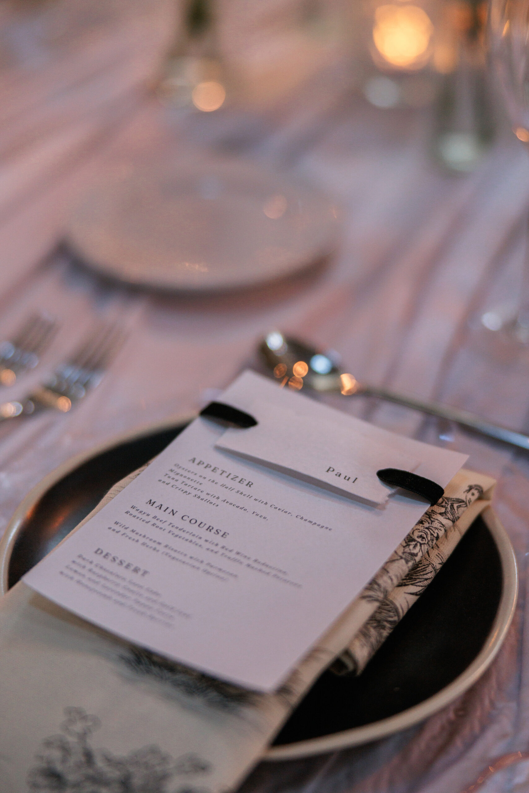 Poolside Welcome Dinner Modern Wedding