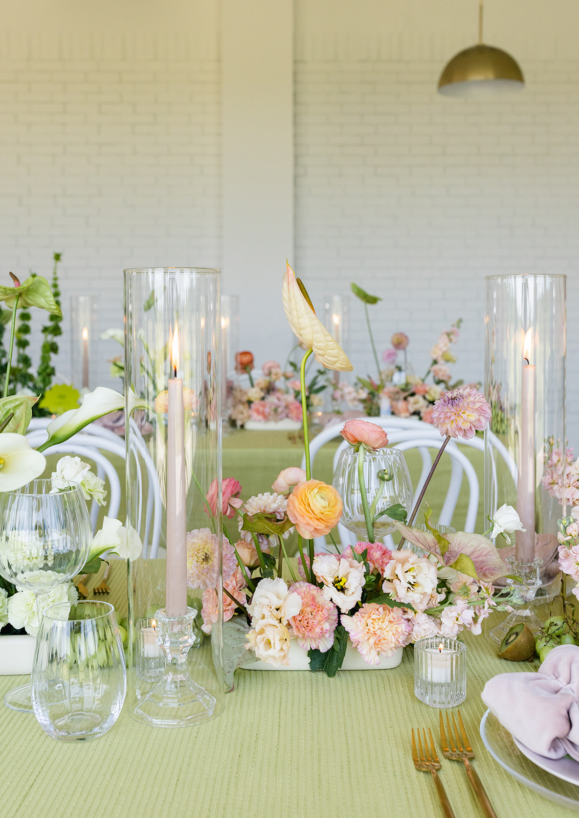 bright pastel wedding ideas