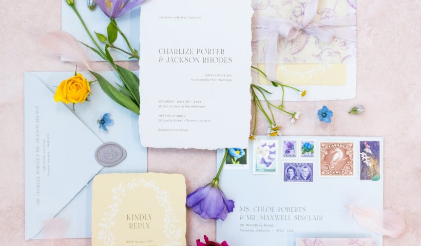 A step-by-step guide to theming your wedding “Birds of a Feather”