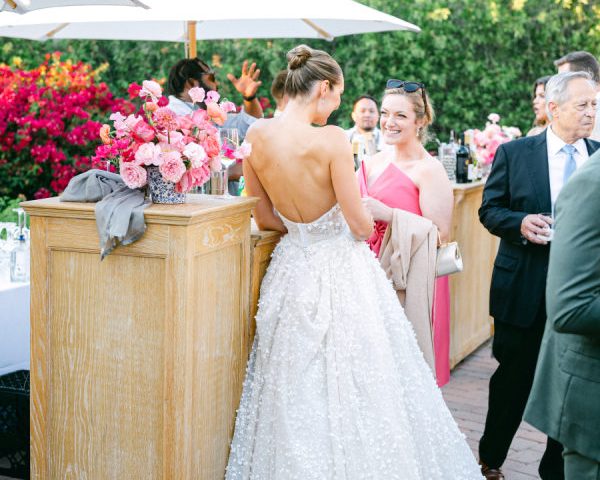 Abundant Pink Wedding at Hummingbird Nest Ranch With Personalized Details at Every Turn