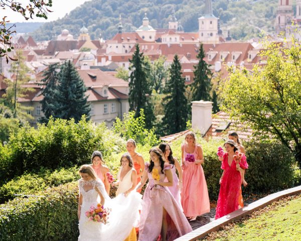 An Al Fresco Wedding at Villa Richter That Kept the Beauty of Prague as the Focal Point