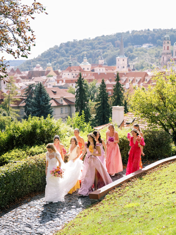 An Al Fresco Wedding at Villa Richter That Kept the Beauty of Prague as the Focal Point