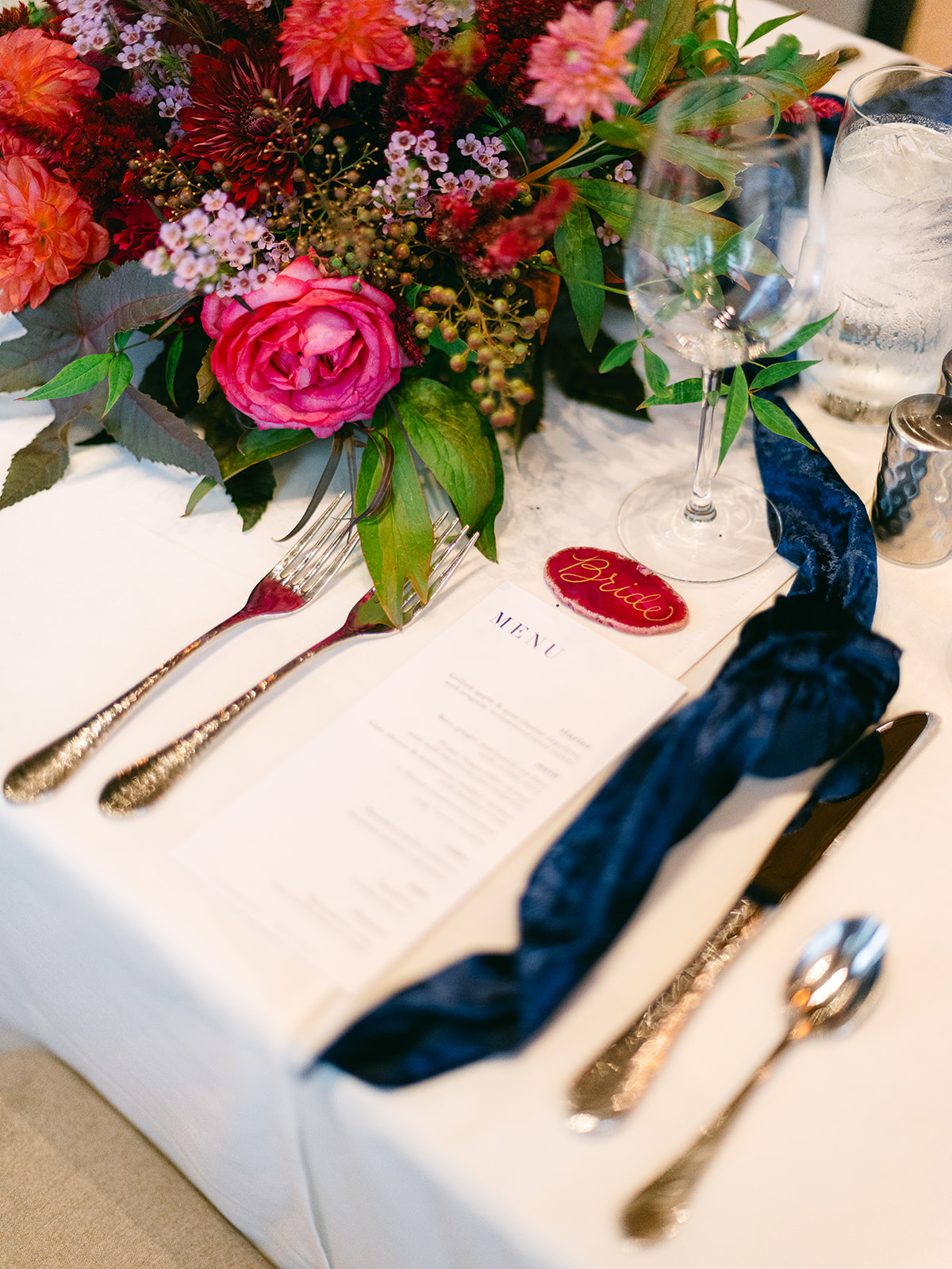 jewel tone napkins