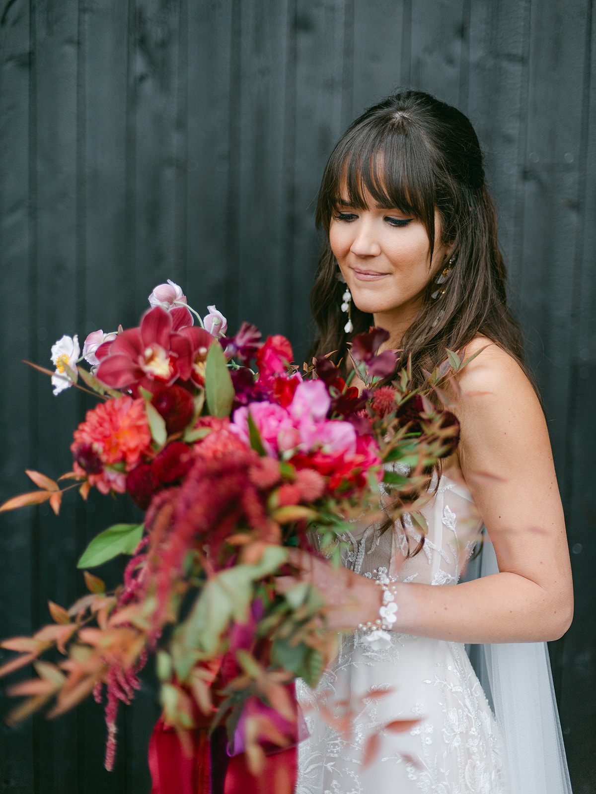 jewel tone bouquet