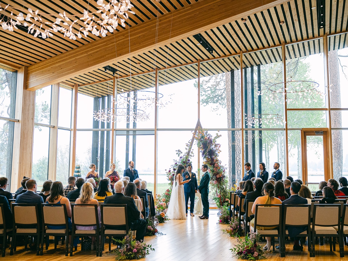 floor to ceiling window ceremony