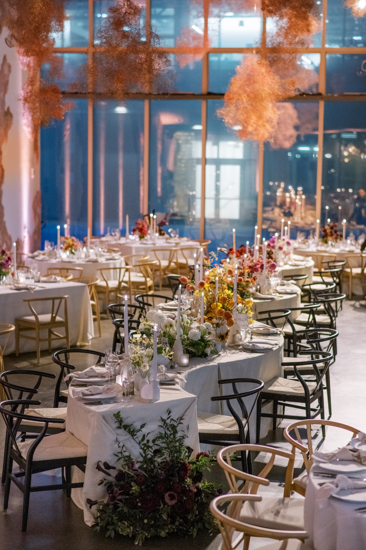 serpent tables for reception