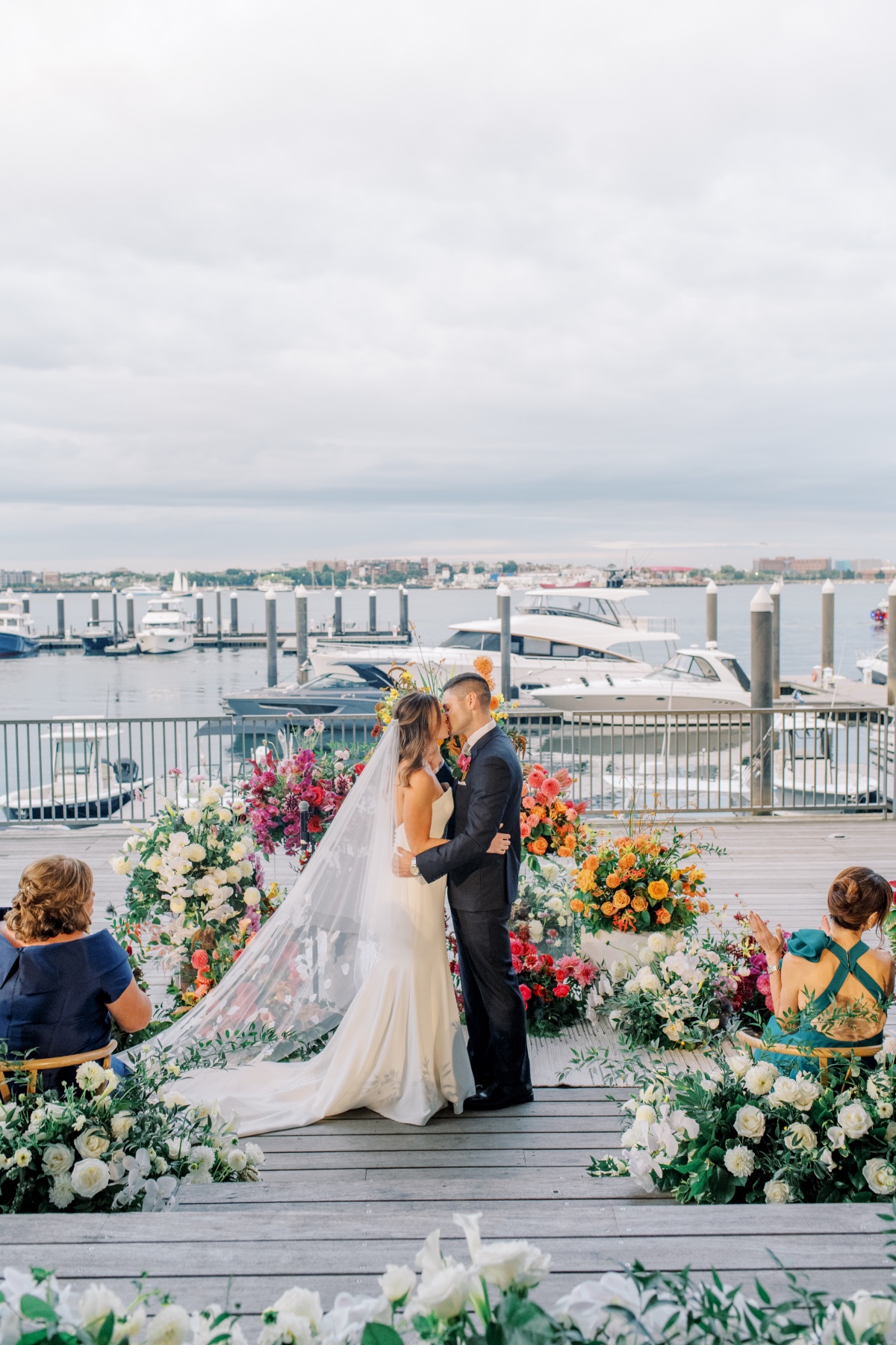harbor view wedding ceremony