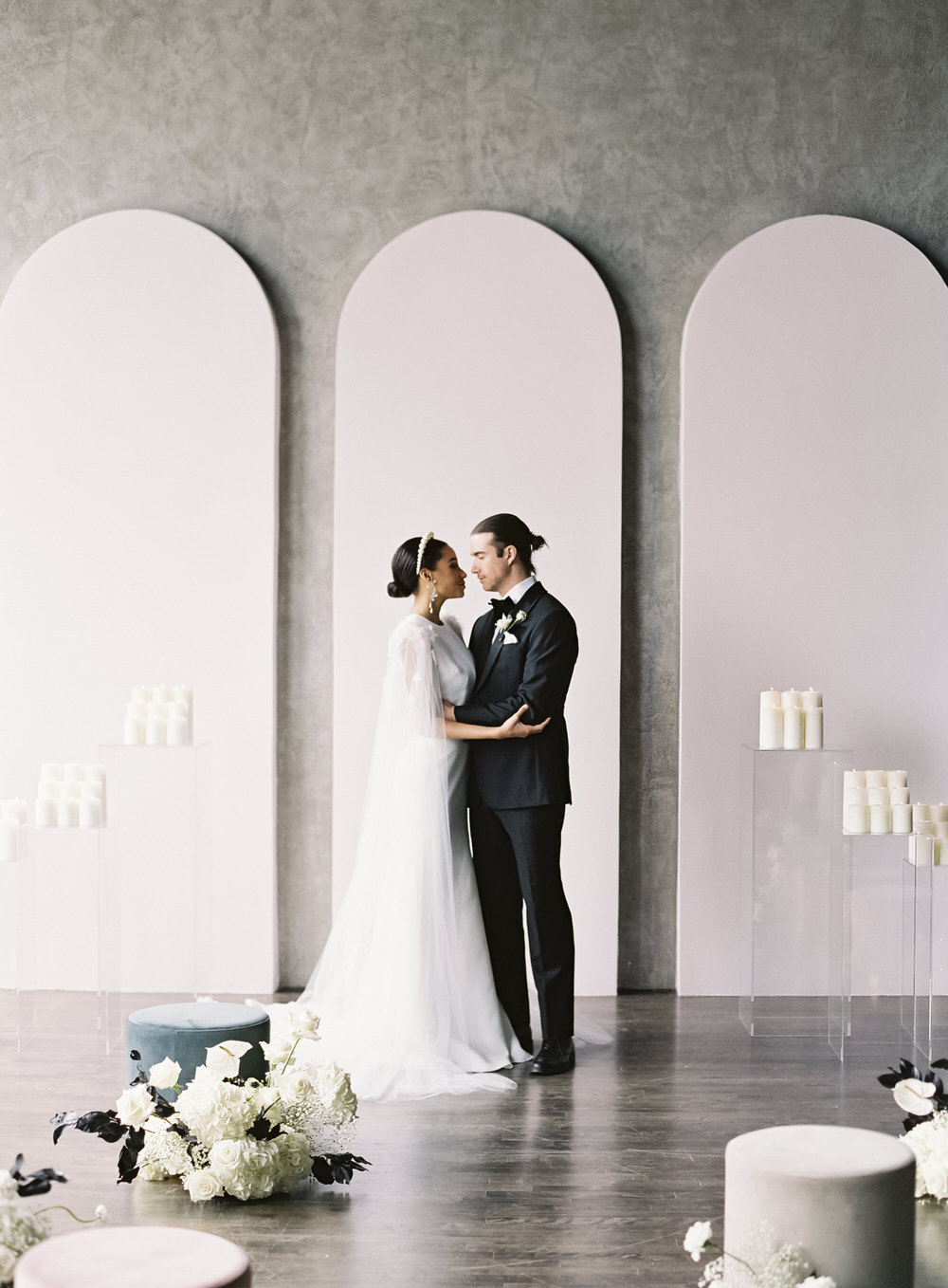 modern loft wedding