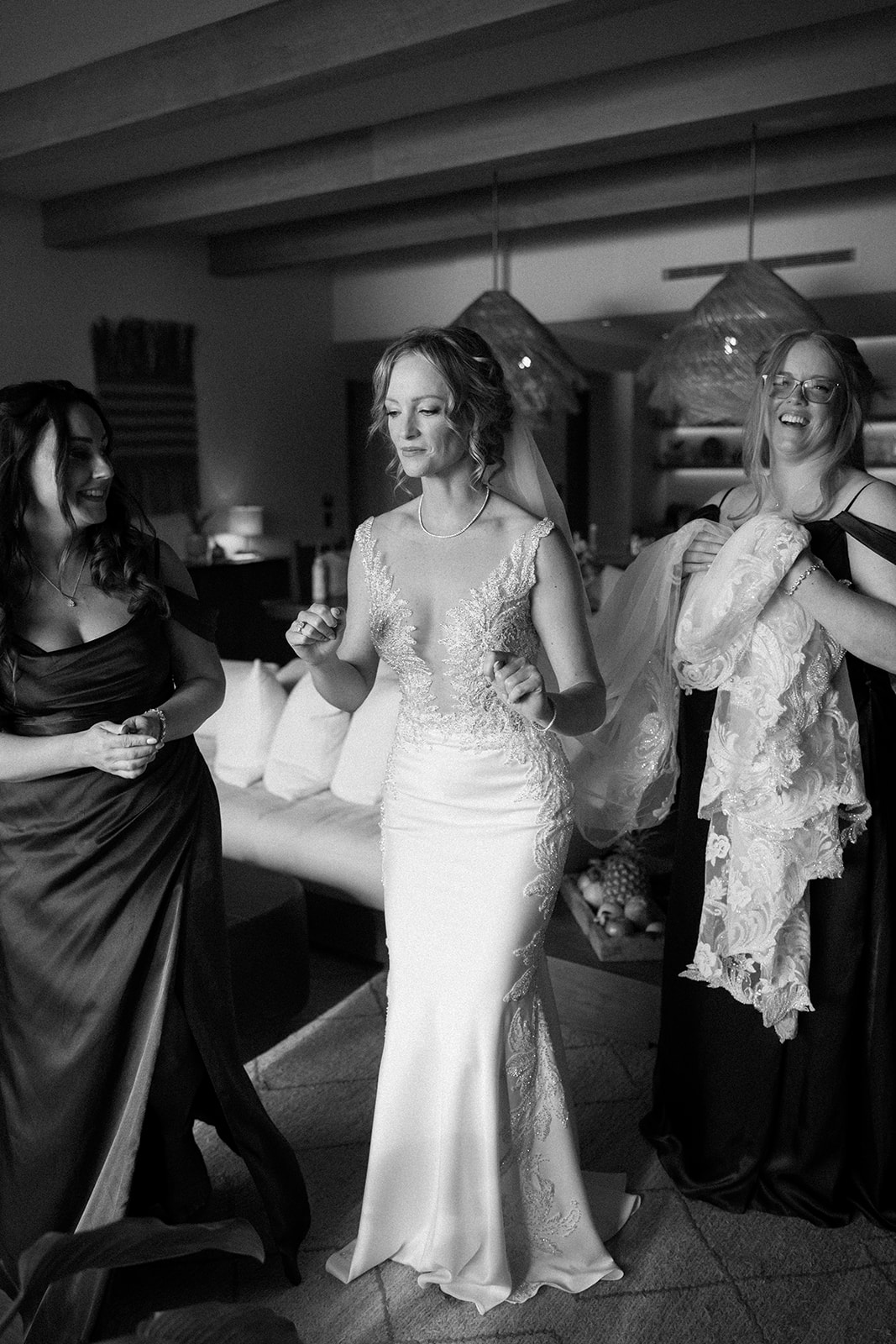 illusion neckline wedding dress