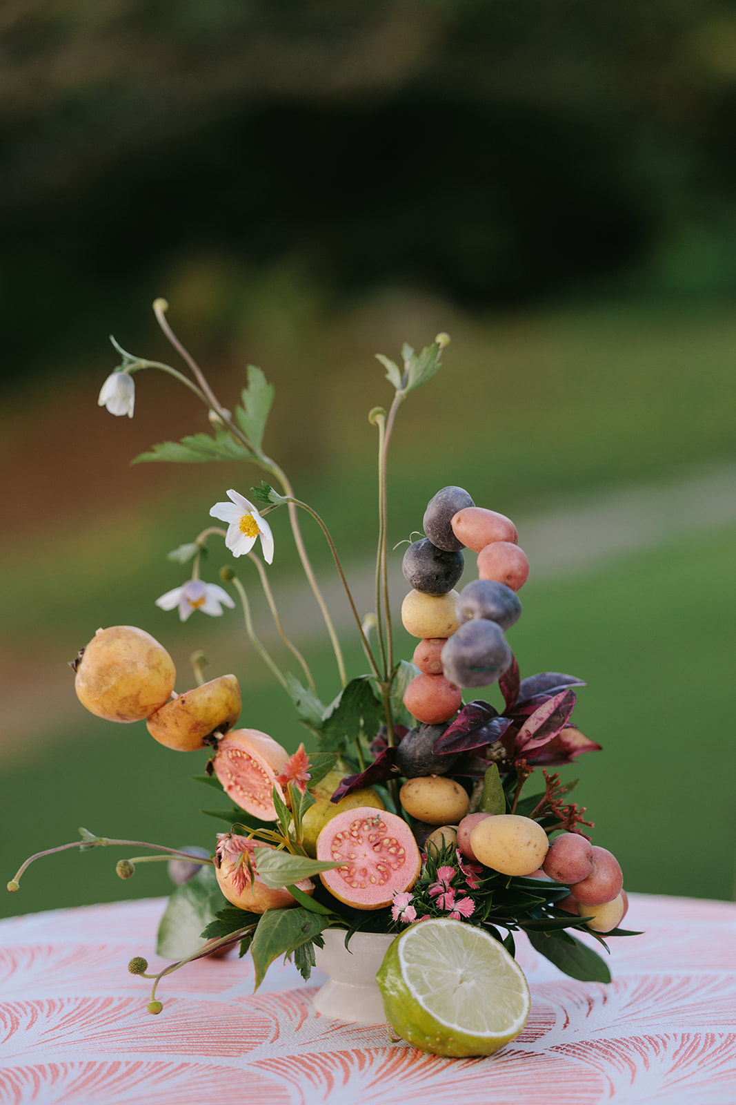 fruit centerpiece