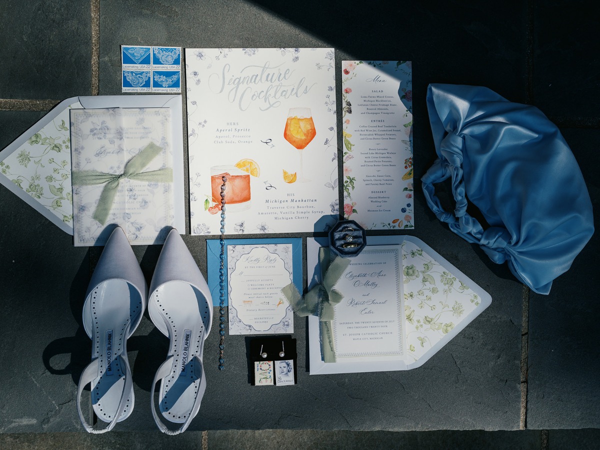 pastel wedding invitation ideas