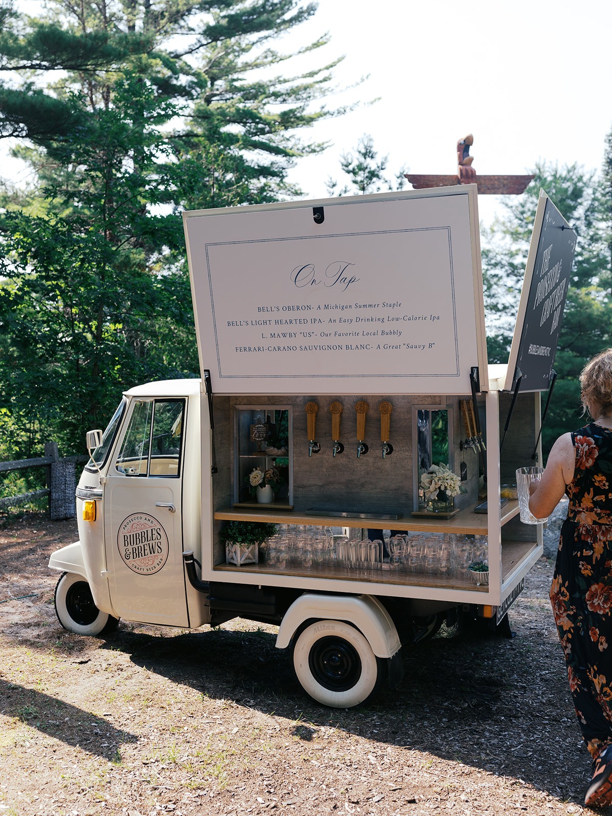 beer tap car for wedding in chicago