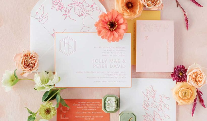 Rainy Day Mountain Wedding With A Colorfully Modern Twist