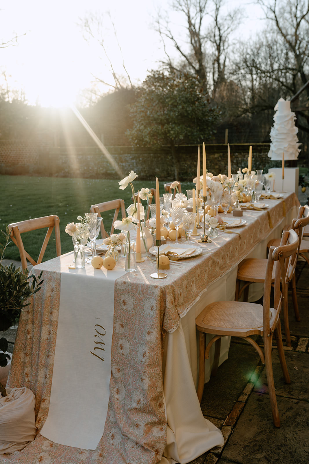 Riviera Styled Shoot Butley Priory
