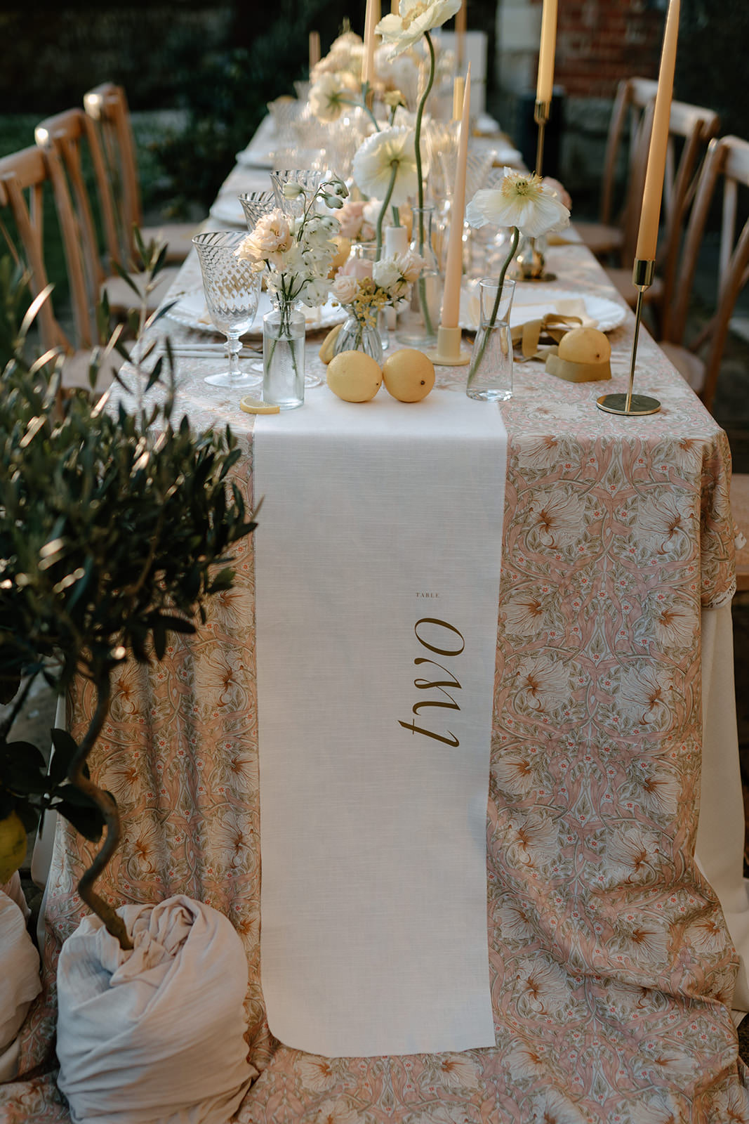Riviera Styled Shoot Butley Priory