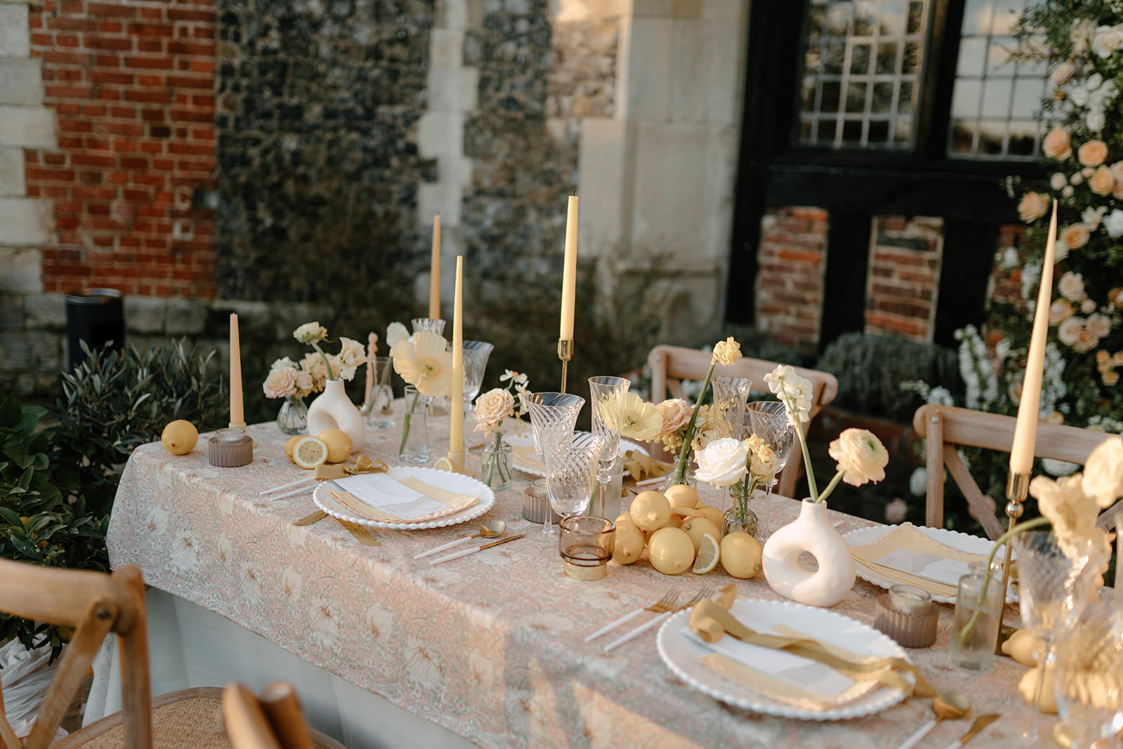 Riviera Styled Shoot Butley Priory