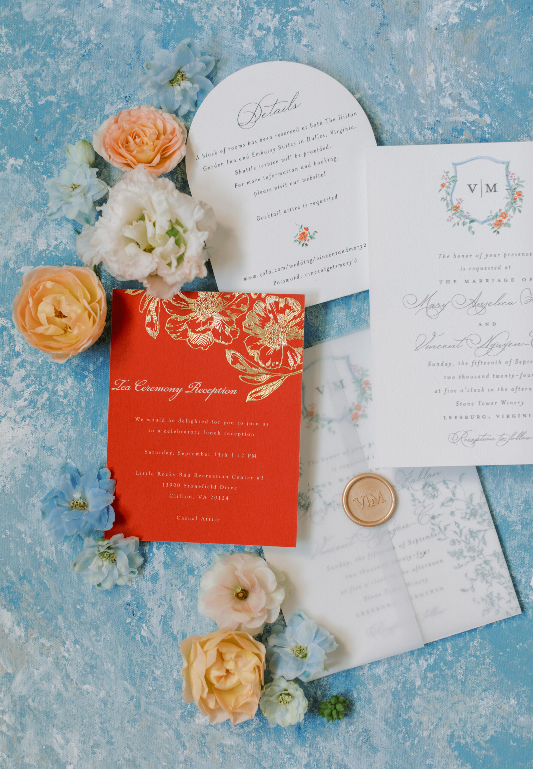 Mary + Vincent | Stone Tower Winery