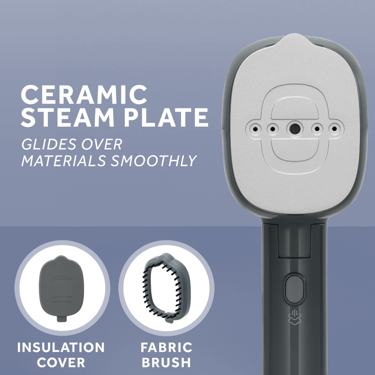 clothing steamer advertisement image