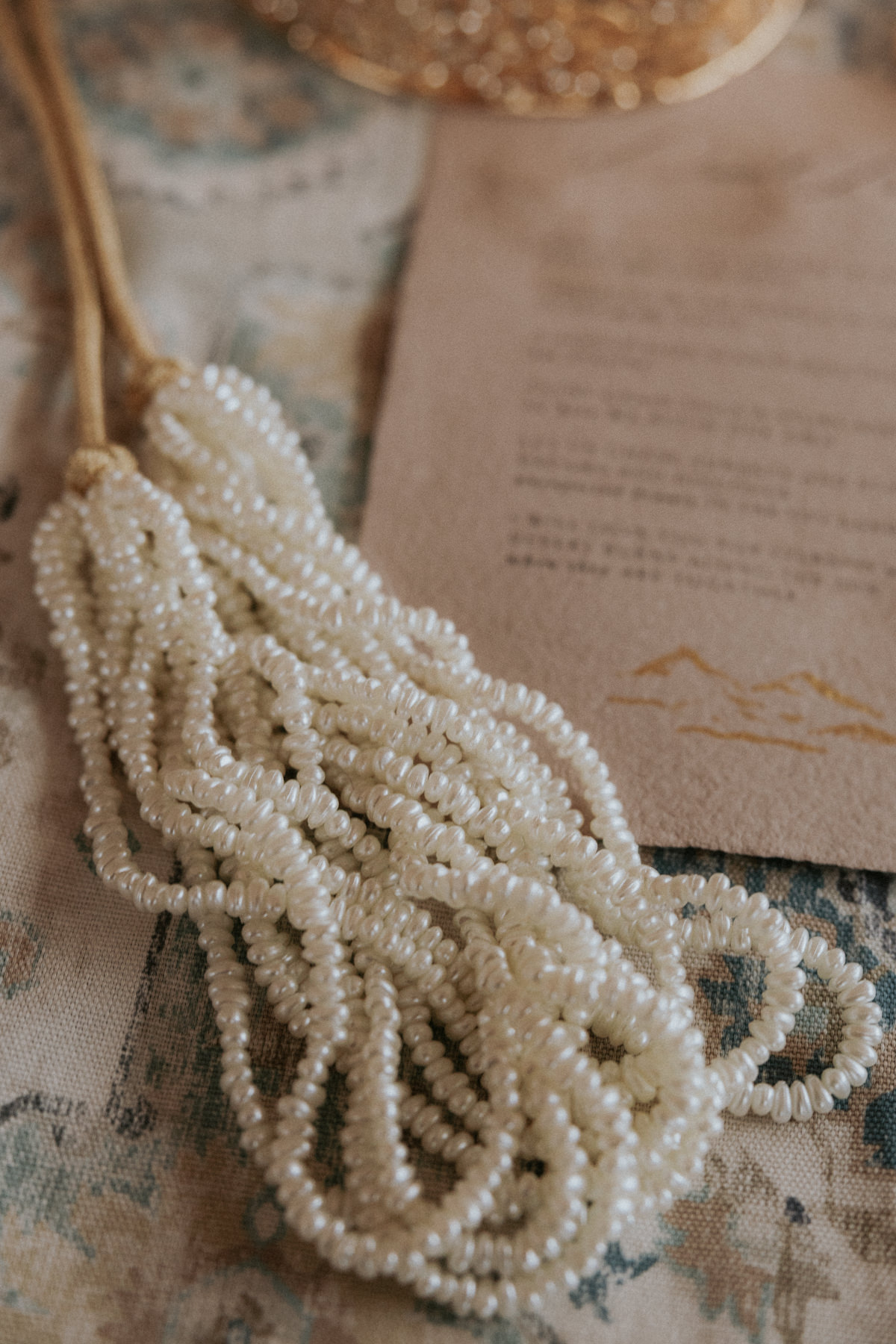 pearl bridal necklace
