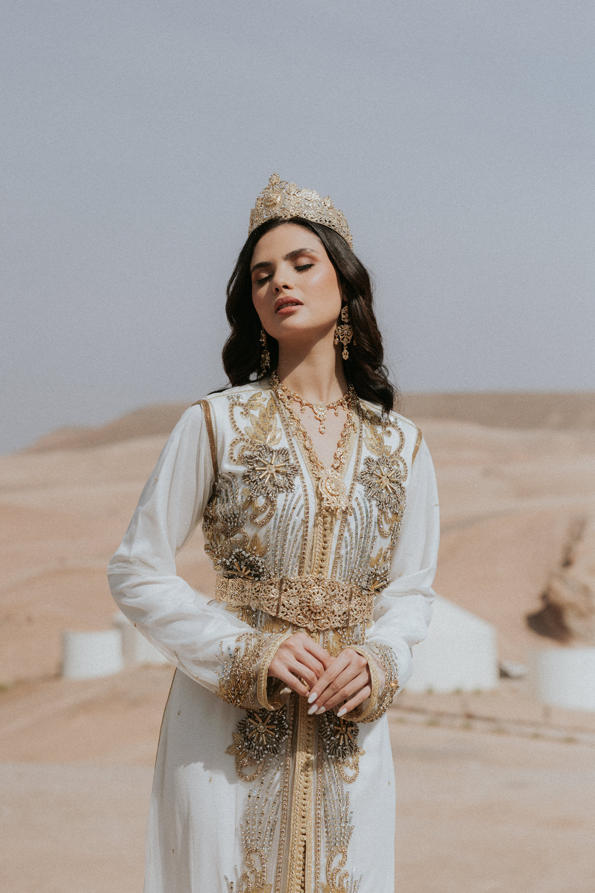 moroccan bridal look