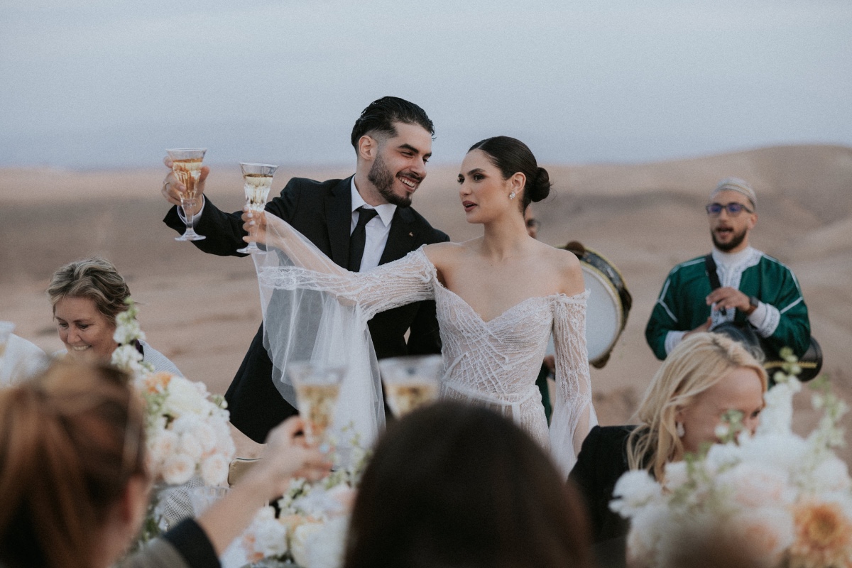 wedding toast photo ideas