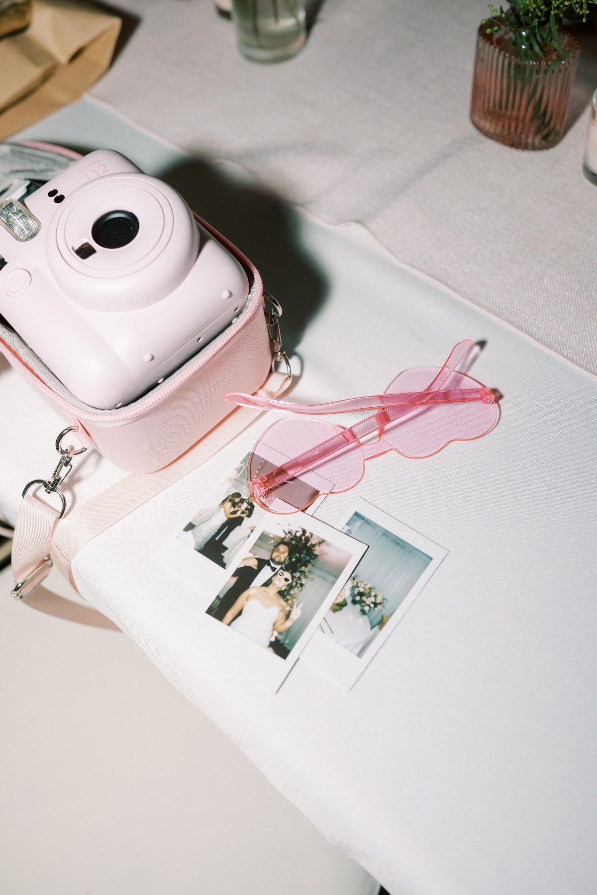 Polaroid guest book