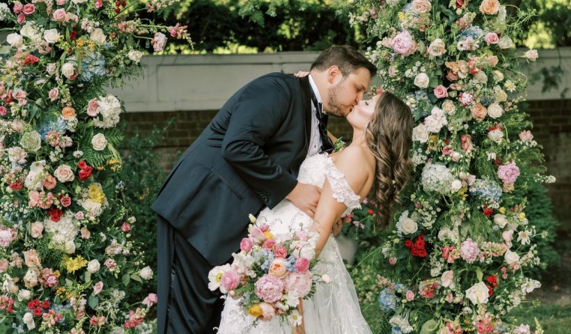 There’s not much prettier than a pink summer wedding in Richmond