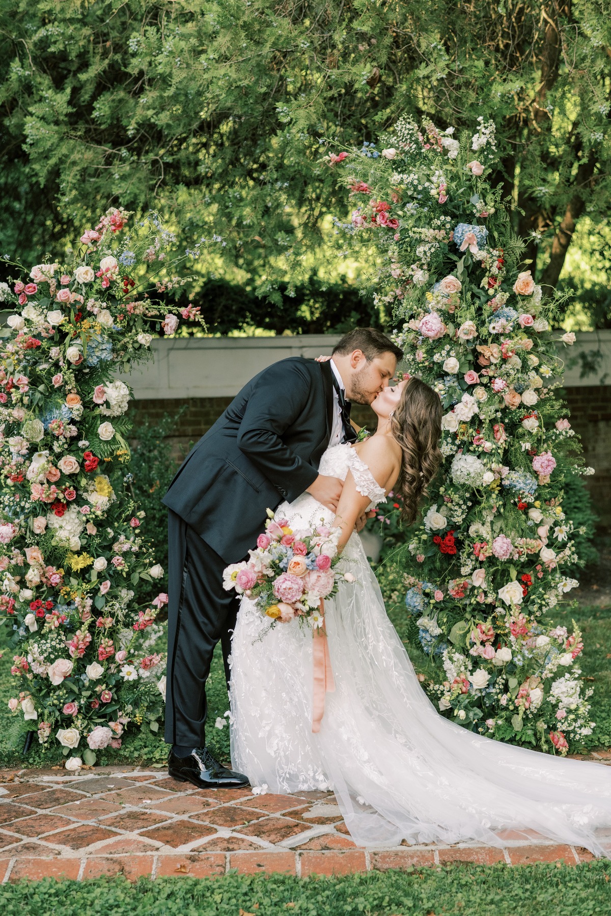 There’s not much prettier than a pink summer wedding in Richmond