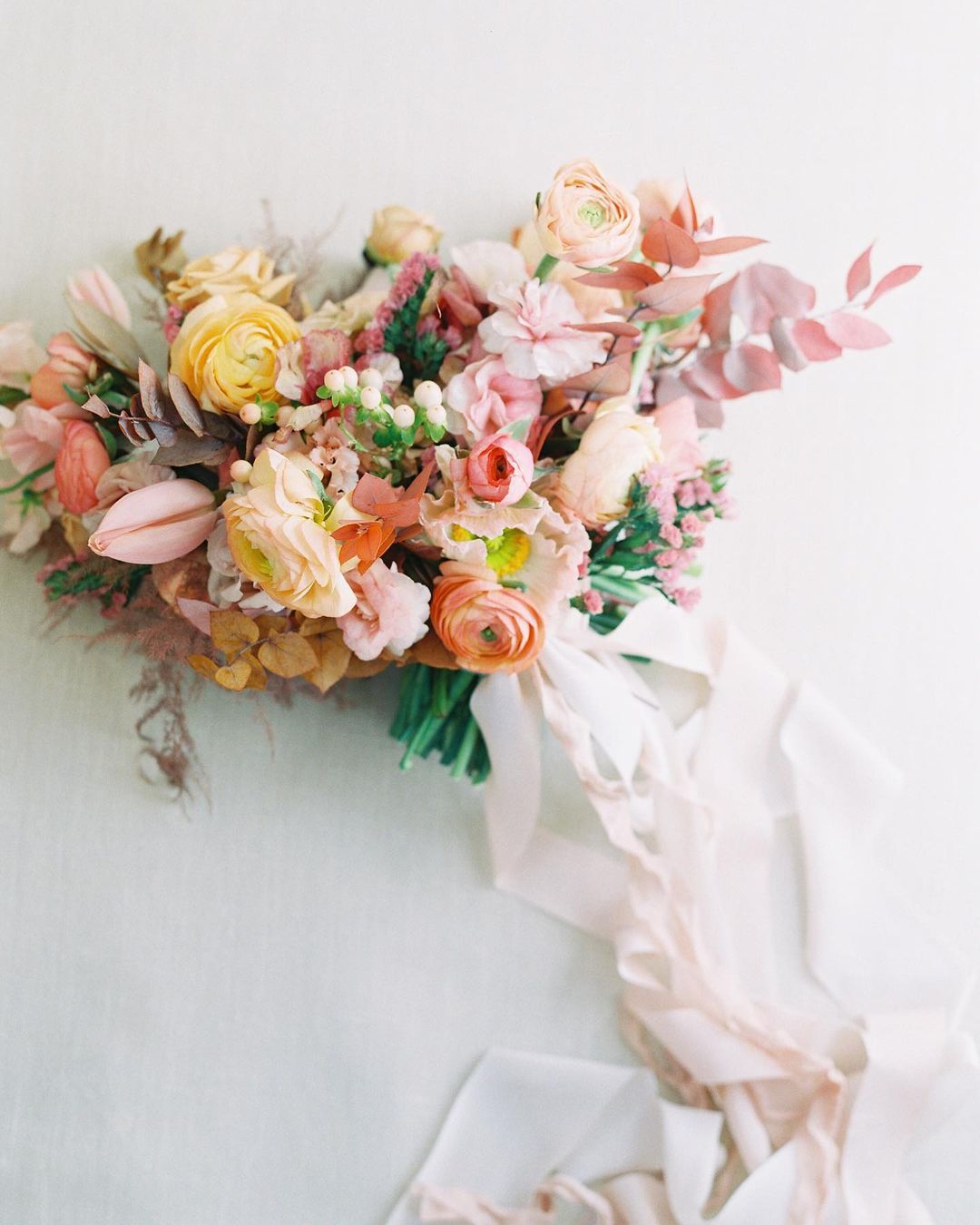 Vivid Summer Bouquets Bright Wedding Palettes