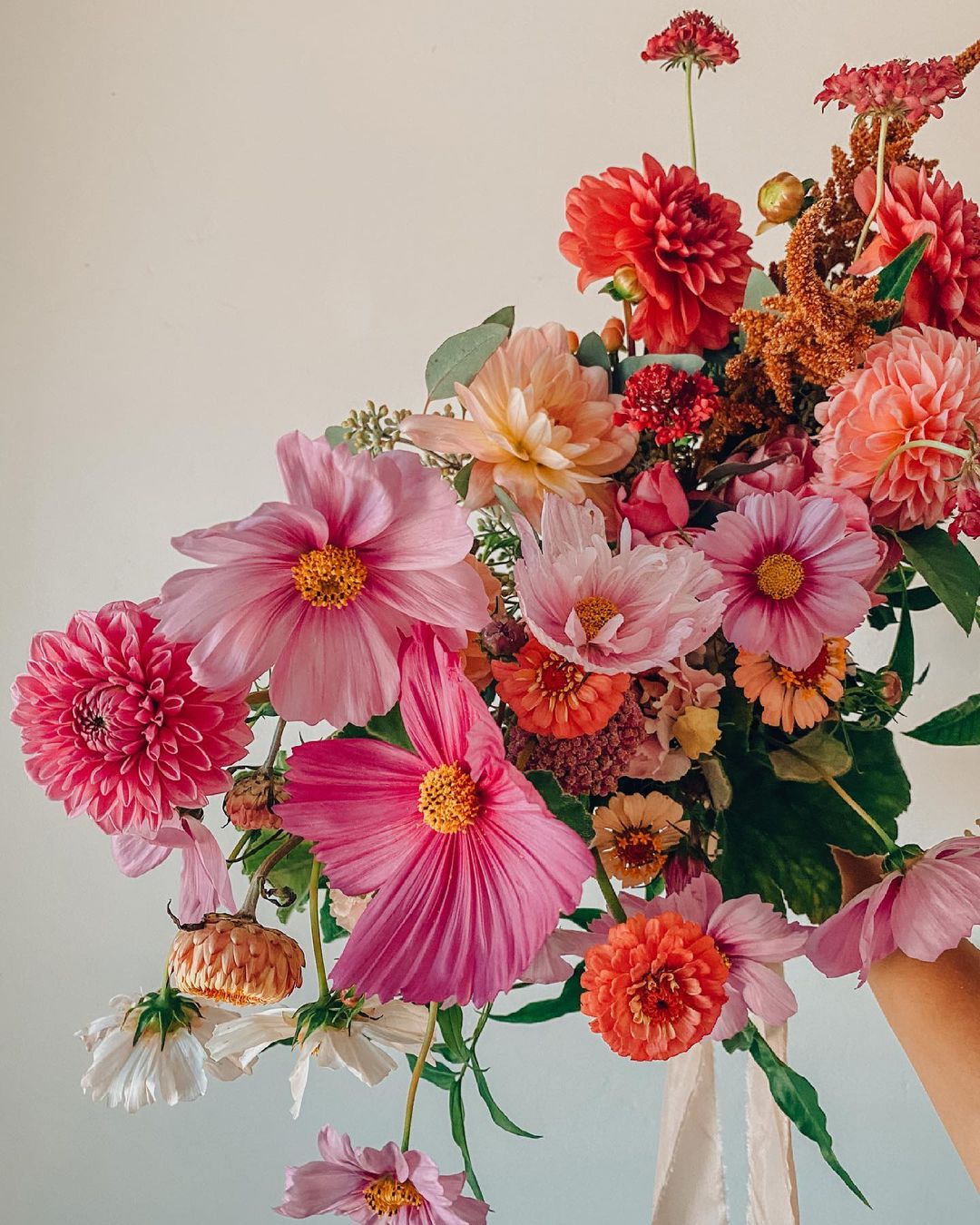 Vivid Summer Bouquets Bright Wedding Palettes
