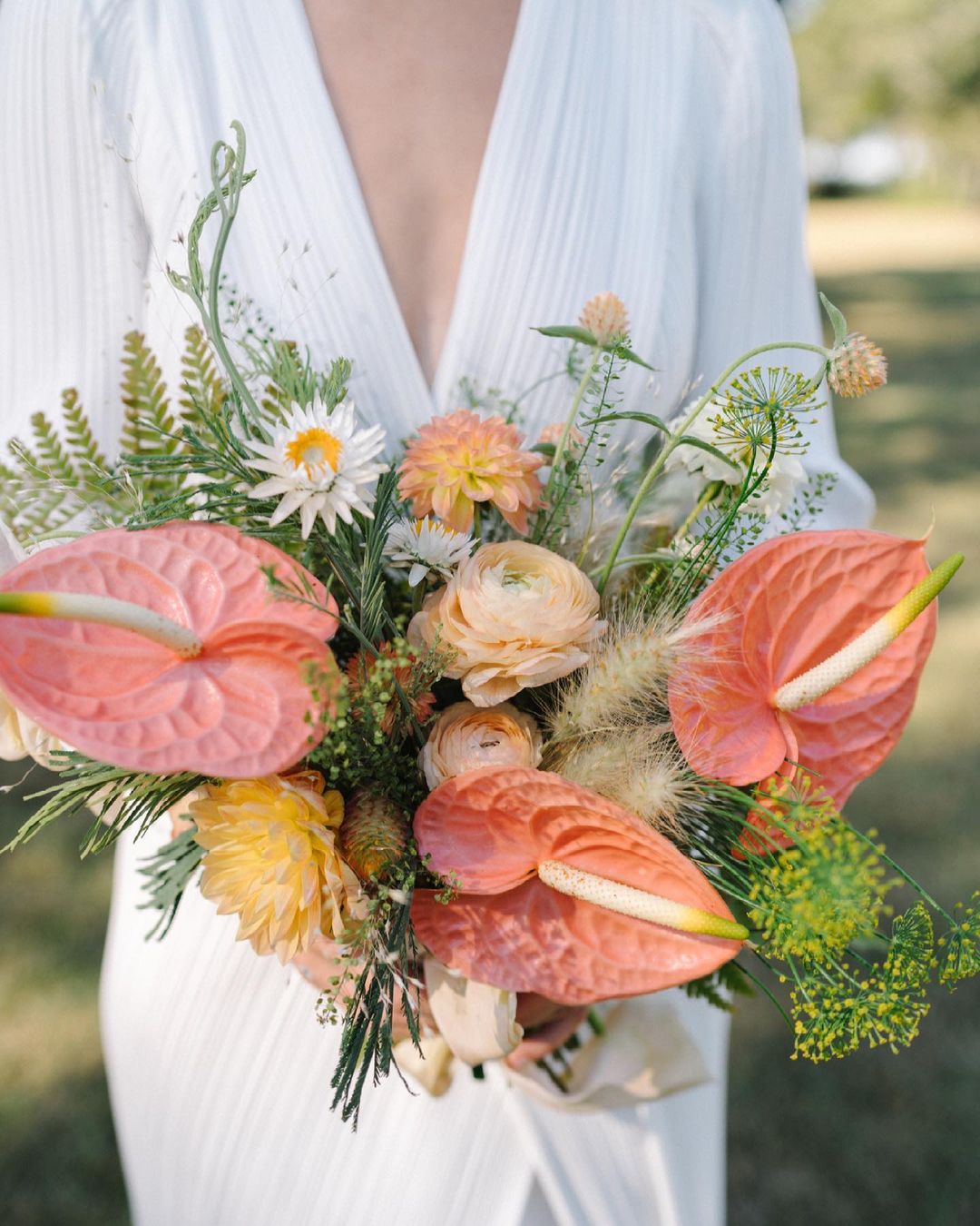 Vivid Summer Bouquets Bright Wedding Palettes