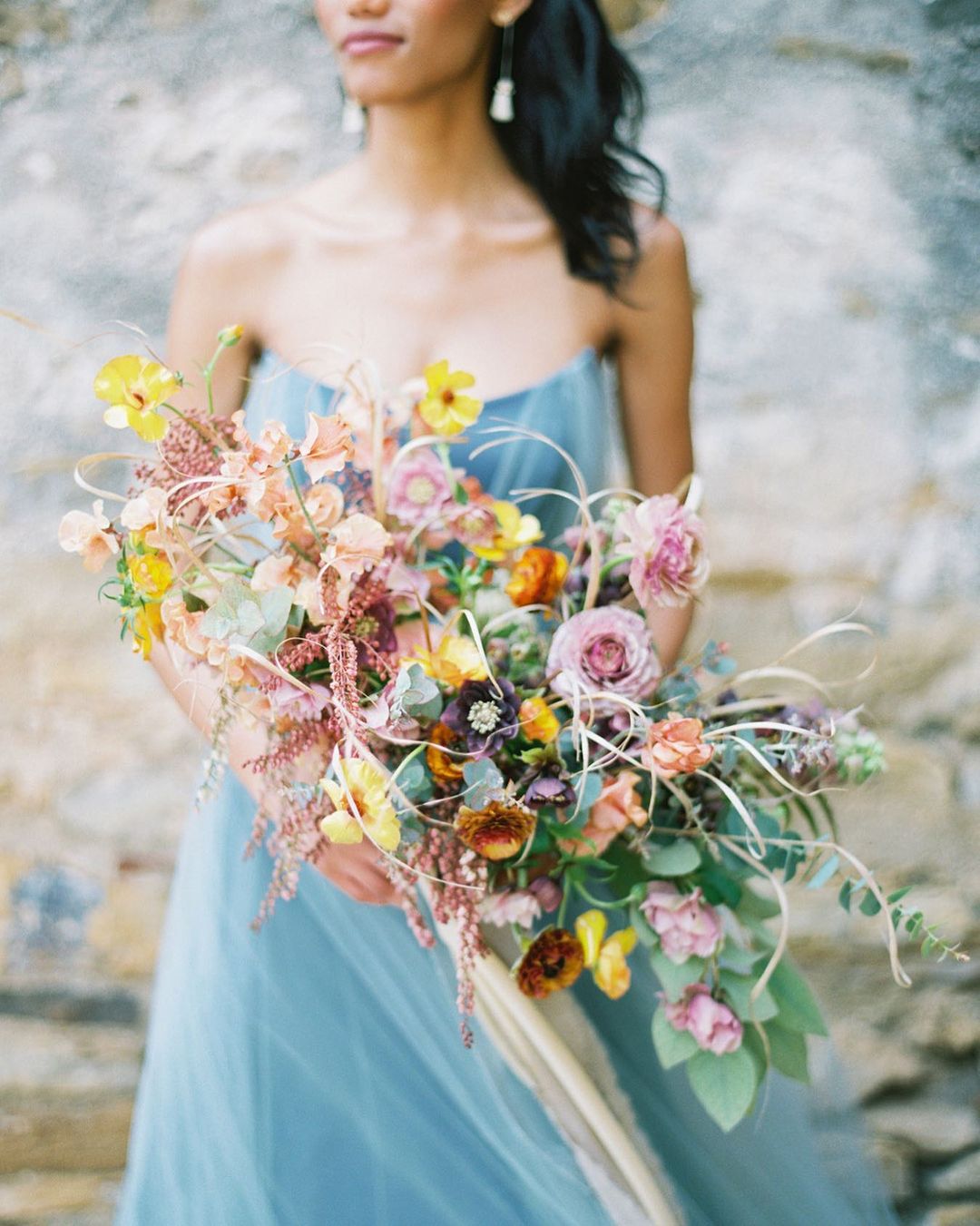 Vivid Summer Bouquets Bright Wedding Palettes