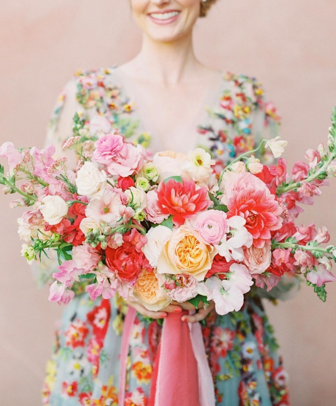 Vivid Summer Bouquets Bright Wedding Palettes