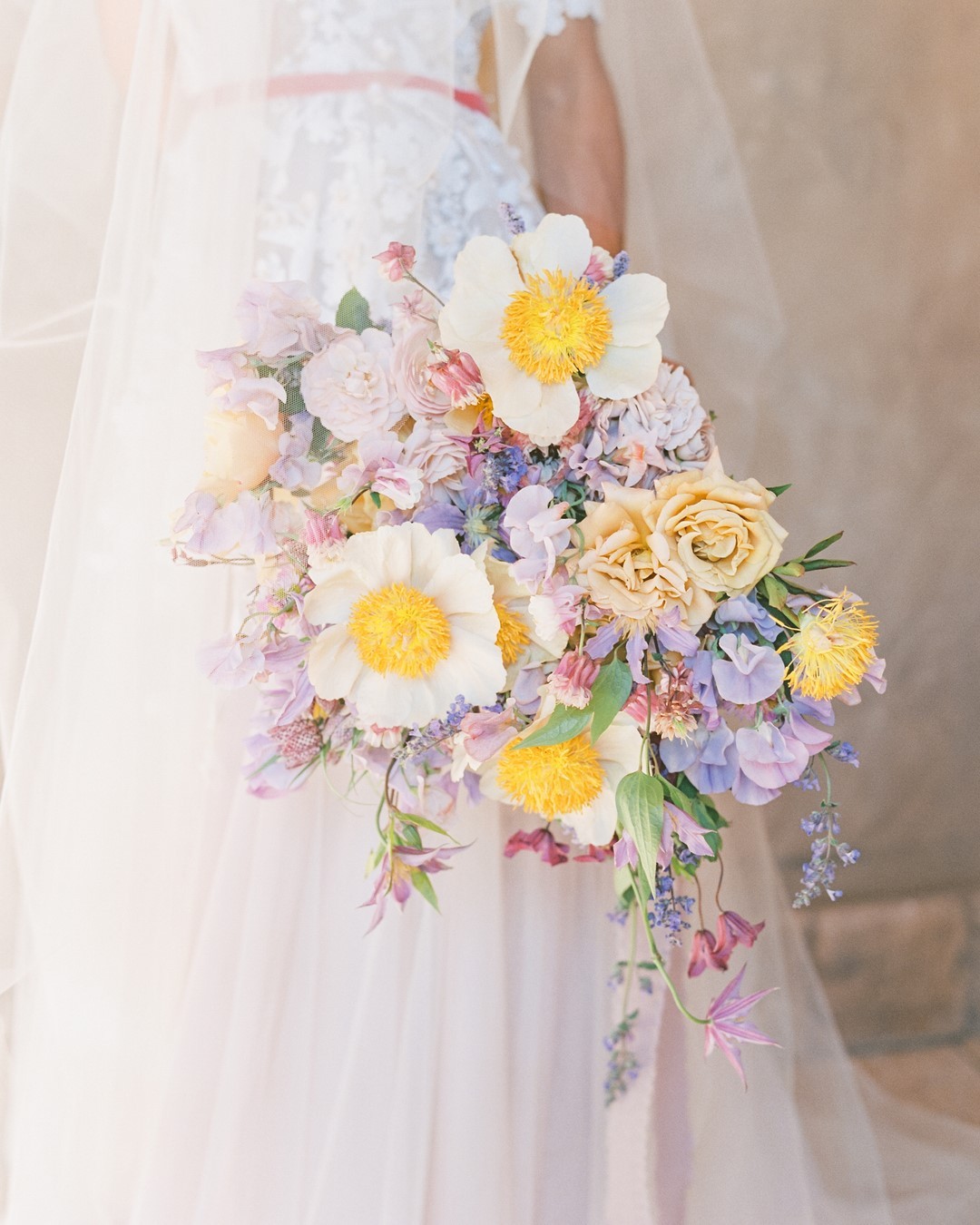 Vivid Summer Bouquets Bright Wedding Palettes