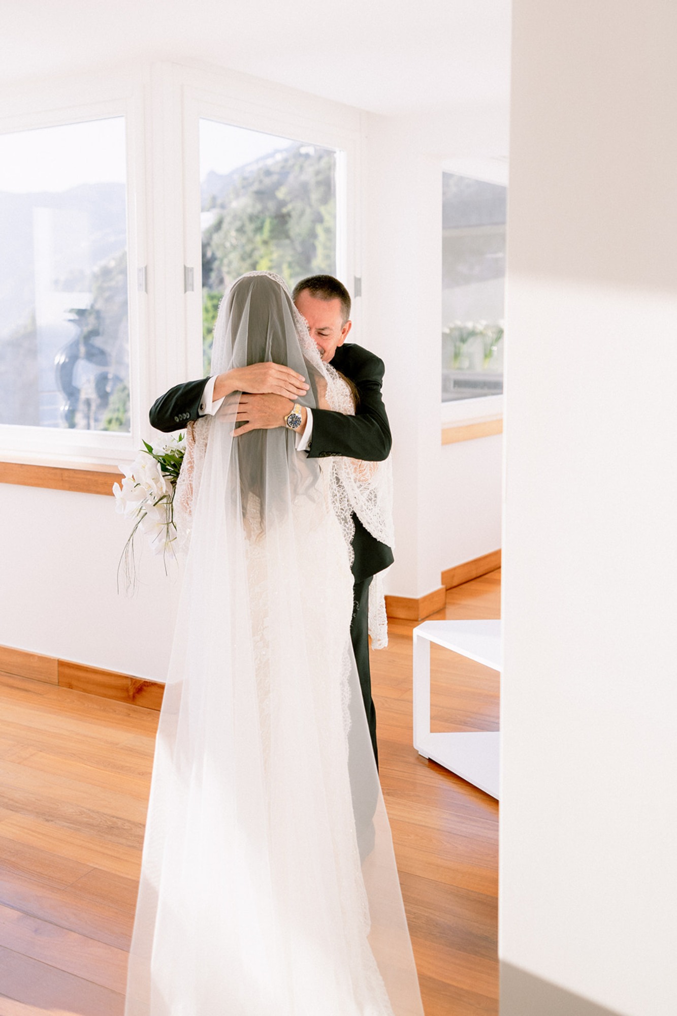 father daughter wedding moment in galia lahav